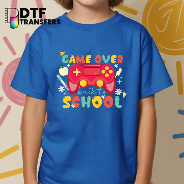 Welcome Back To School Gaming Controller – Teacher DTF Transfer