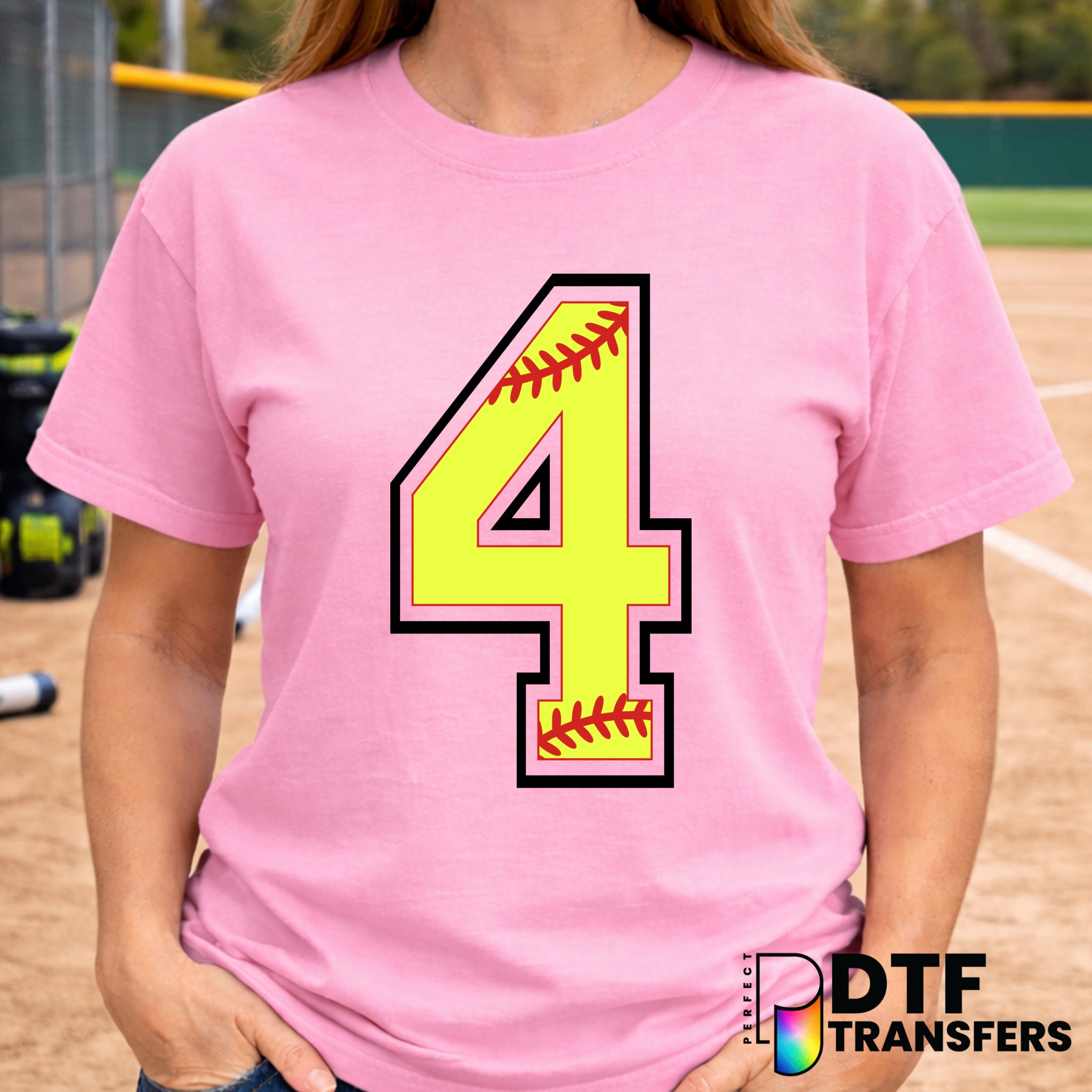Distressed '99' Number – Softball DTF Transfer
