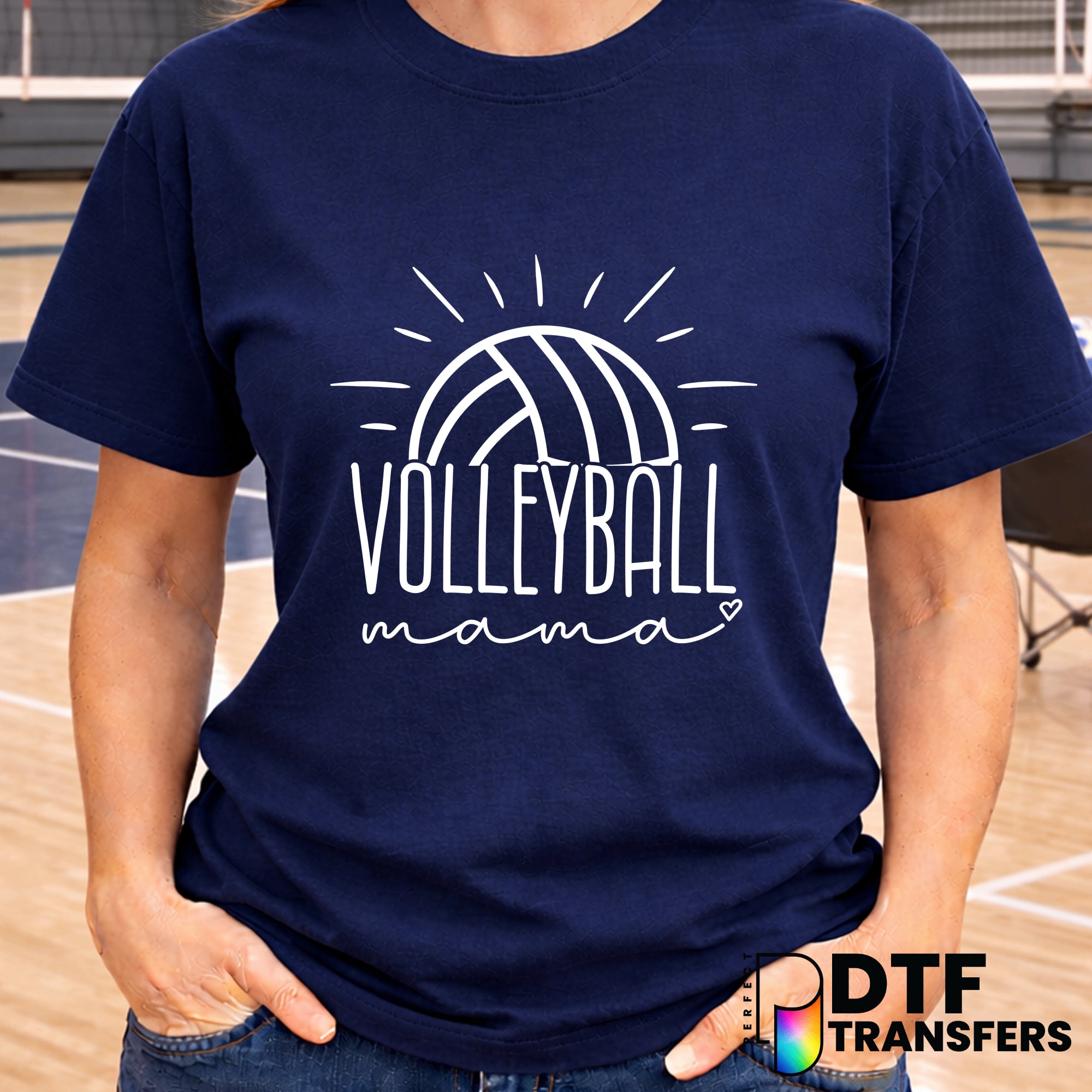 Volleyball Mama – Volleyball DTF Transfer