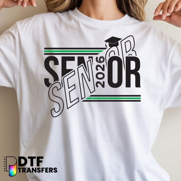 Senior 2026 Graduation Cap – Teacher School DTF Transfer