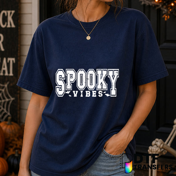 Spooky Vibes – Halloween DTF Transfer
