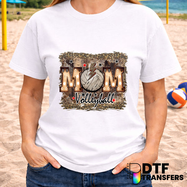 Volleyball Mom – Volleyball DTF Transfer
