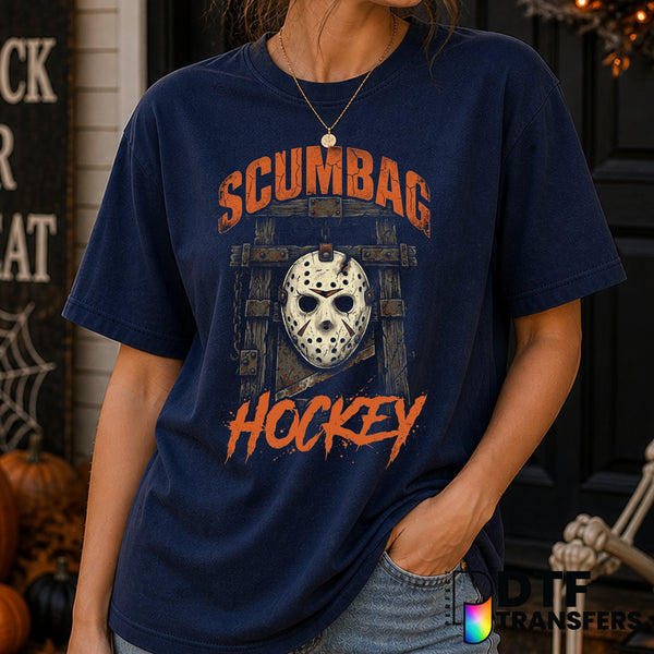 Scumbag Hockey – Halloween DTF Transfer