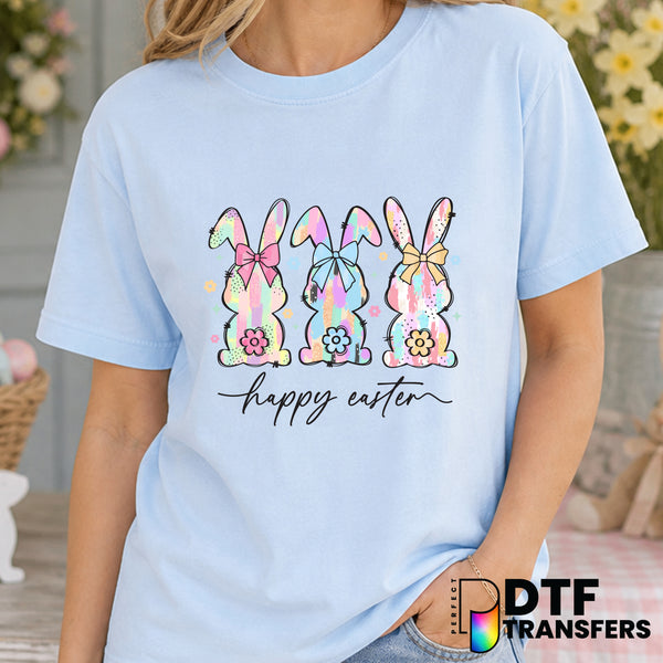 Happy Easter – Easter DTF Transfer