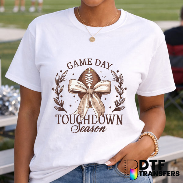 Game Day Football Helmet Logo – DTF Transfer