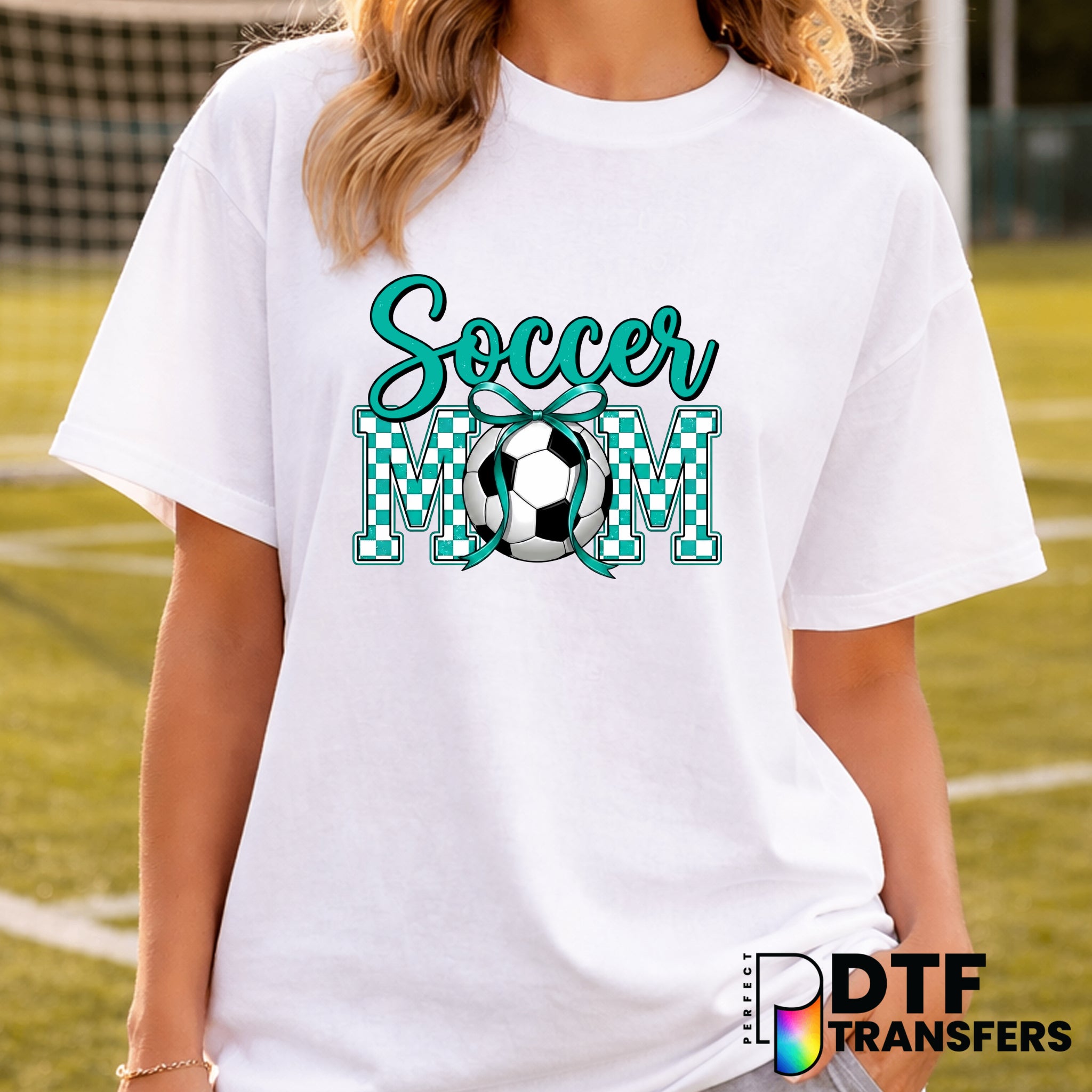 Soccer Mom – Soccer DTF Transfer
