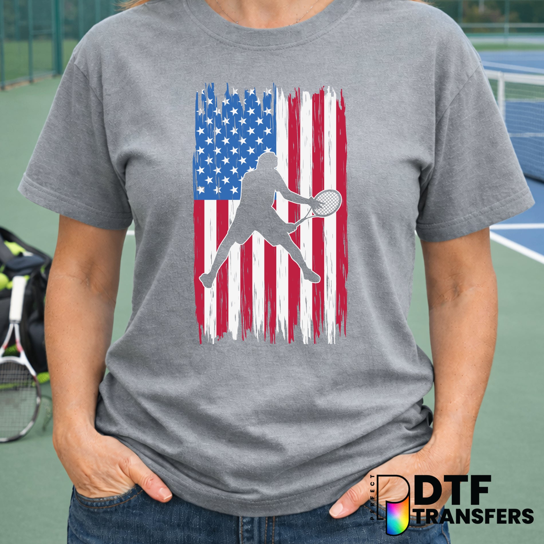 USA Tennis – DTF Transfer