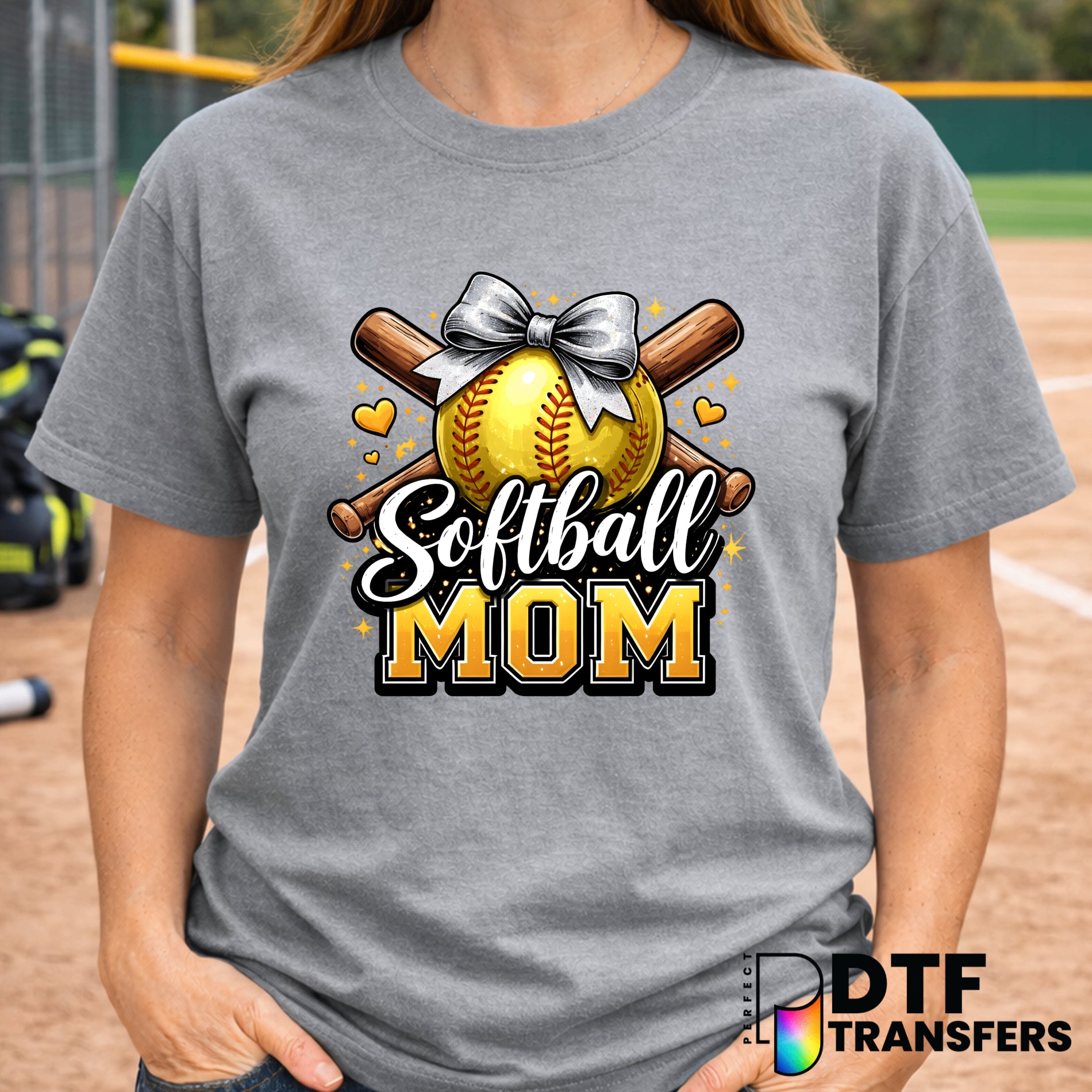 Softball Mom – Softball DTF Transfer