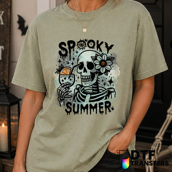 SPOOKY SUMMER – Halloween DTF Transfer