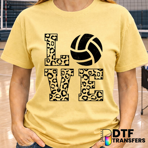 LOVE – Volleyball DTF Transfer