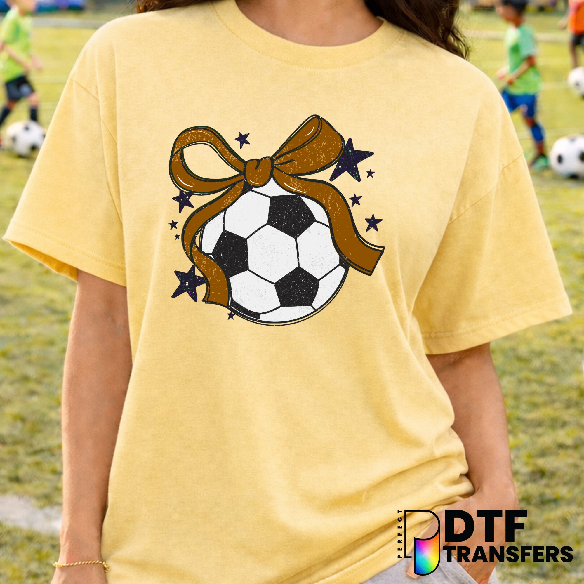 SOCCER with Stars – DTF Transfer