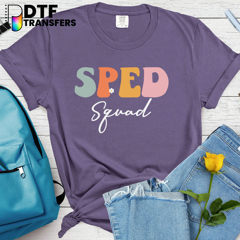 Retro SPED Squad – Special Education DTF Transfer