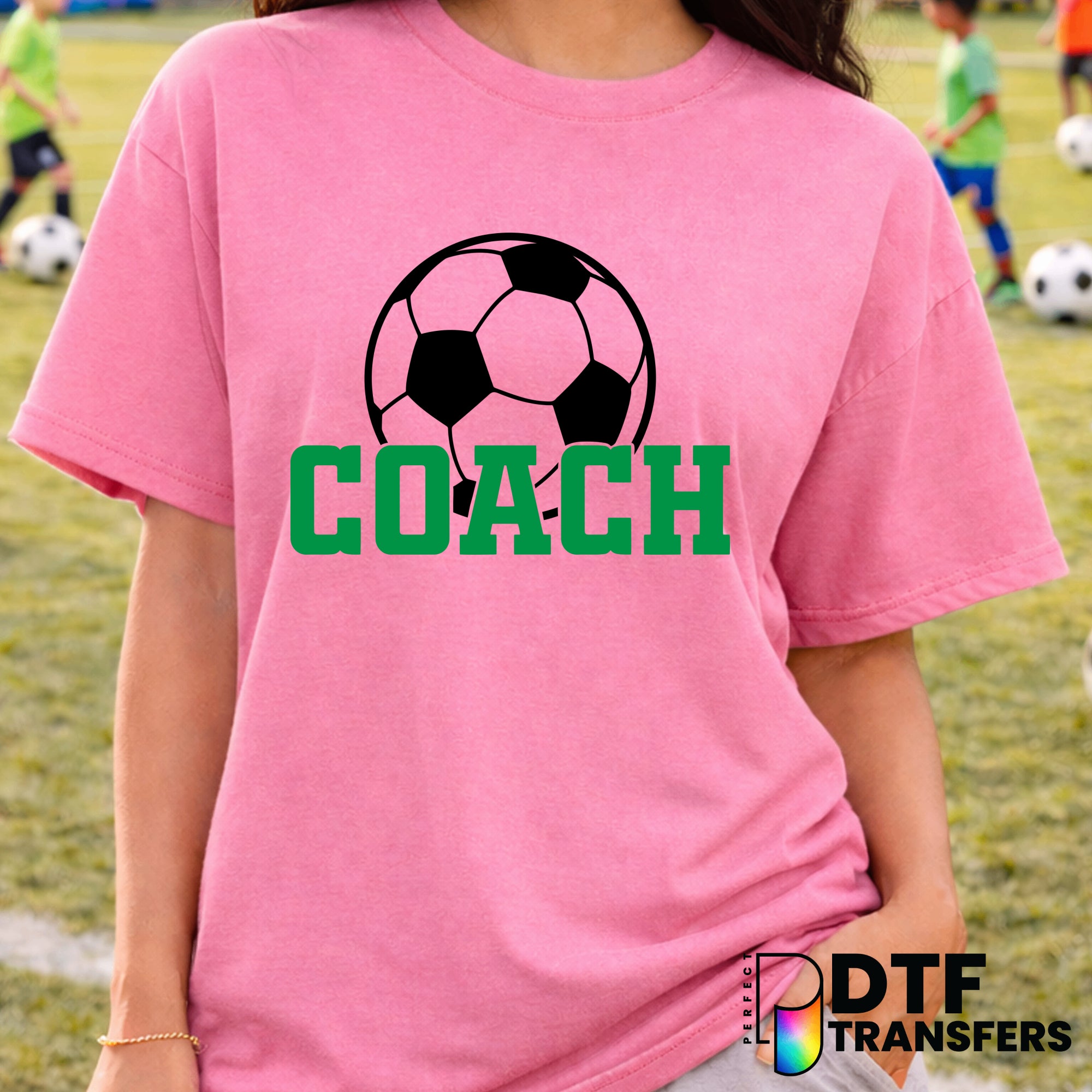 Coach – Soccer DTF Transfer