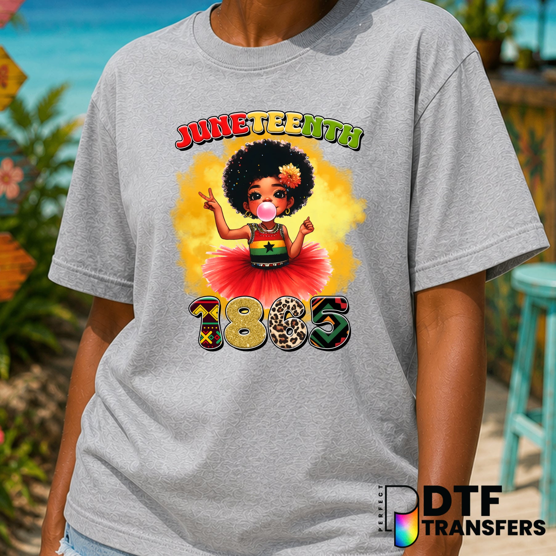 Juneteenth 1865 – Black History Month DTF Transfer