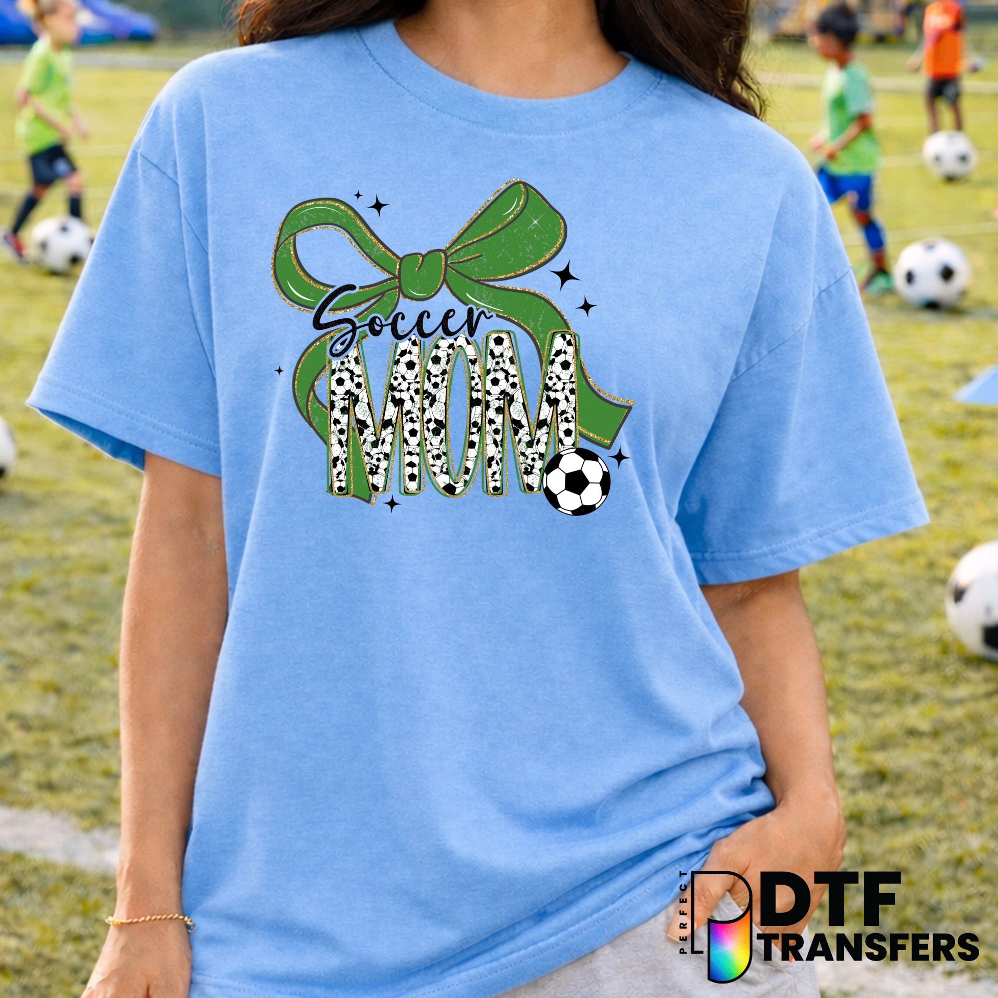 Soccer Mom – Soccer DTF Transfer