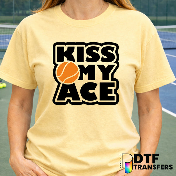 Kiss My Ace – Tennis DTF Transfer