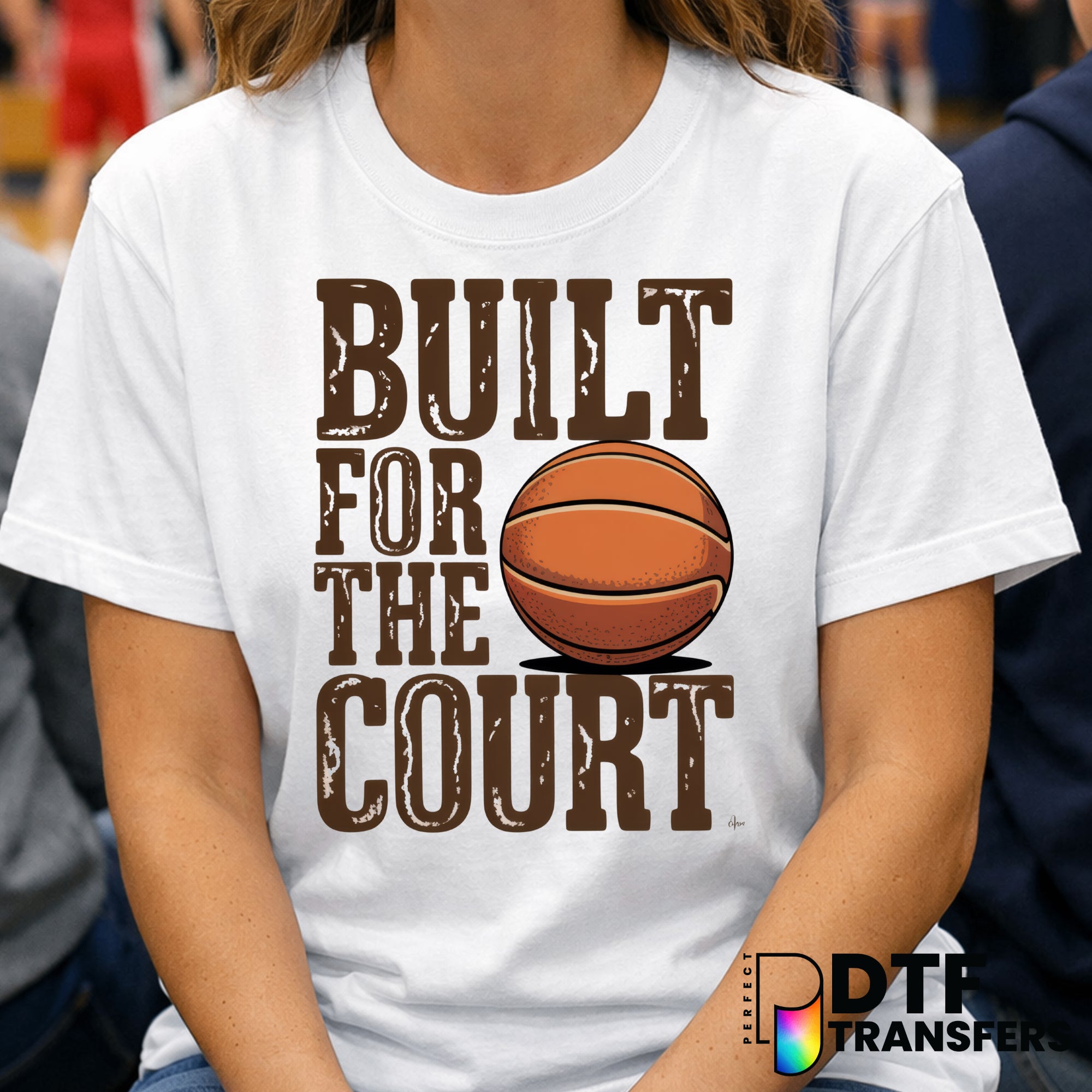 Built For The Court – Basketball DTF Transfer