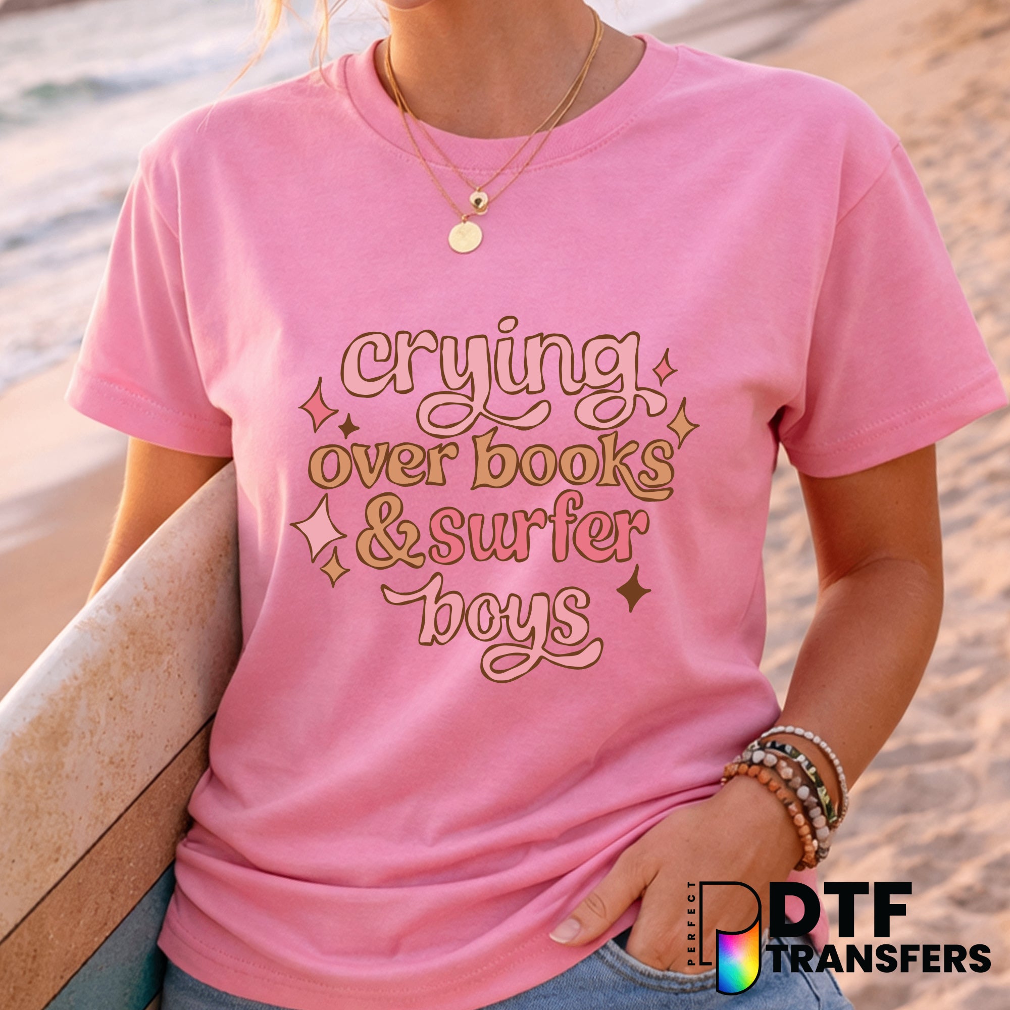 FIND YOUR WAVE – Surfing DTF Transfer