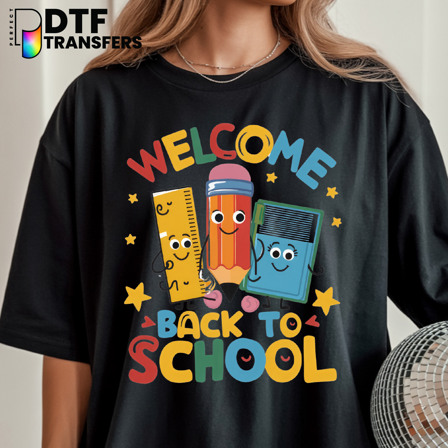 Welcome Back To School - Teacher DTF Transfer