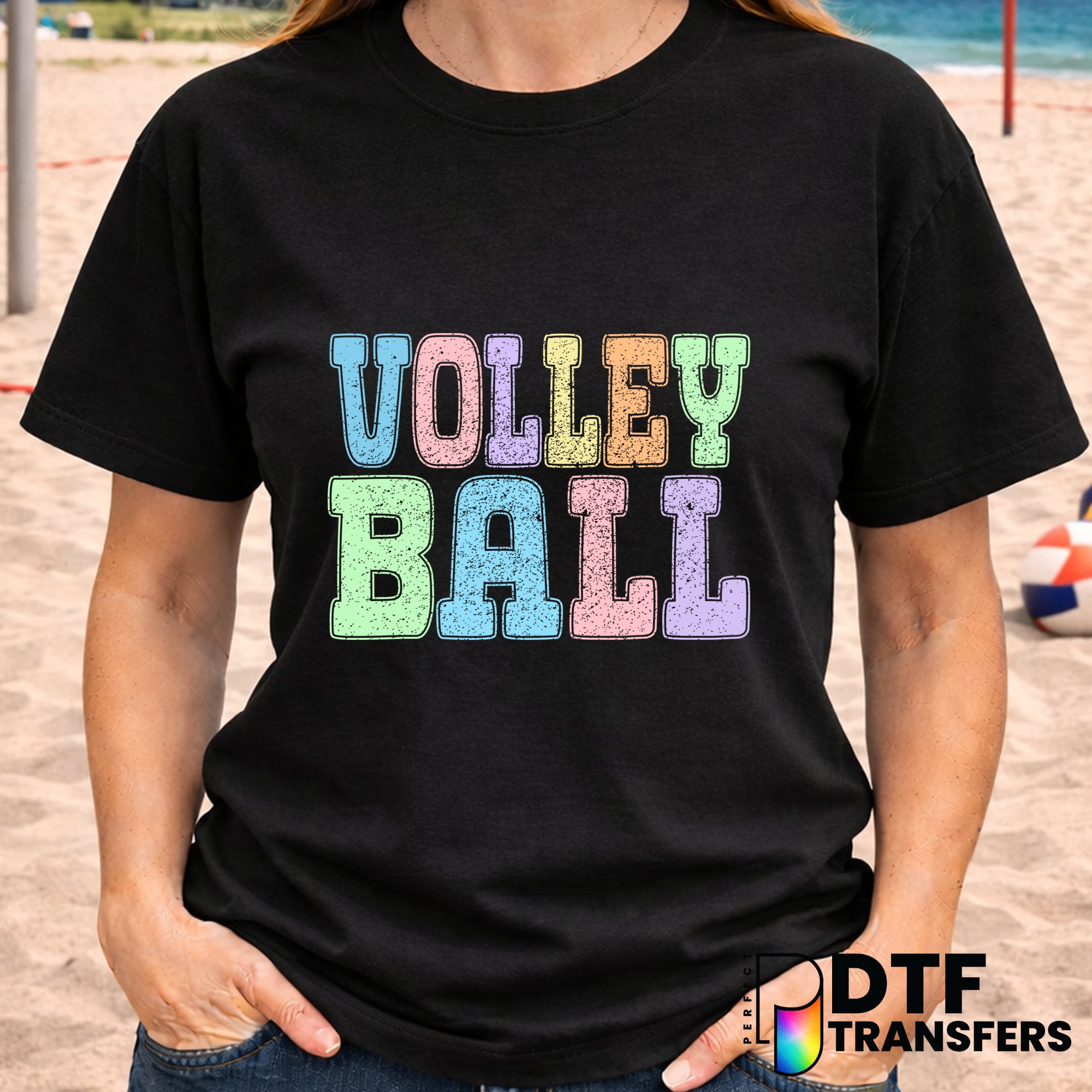 VOLLEYBALL LIFE – Volleyball DTF Transfer