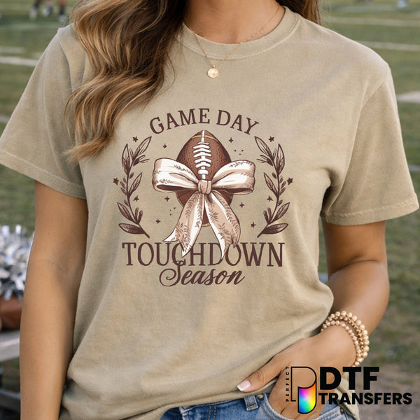 Game Day Football Helmet Logo – DTF Transfer