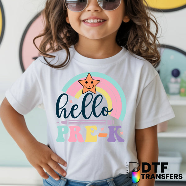 Hello Pre-K – Teacher DTF Transfer