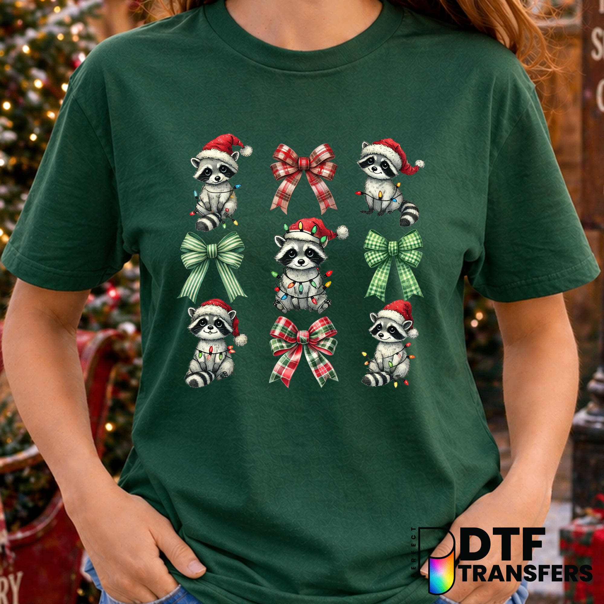 Merry & Bright – Christmas DTF Transfer