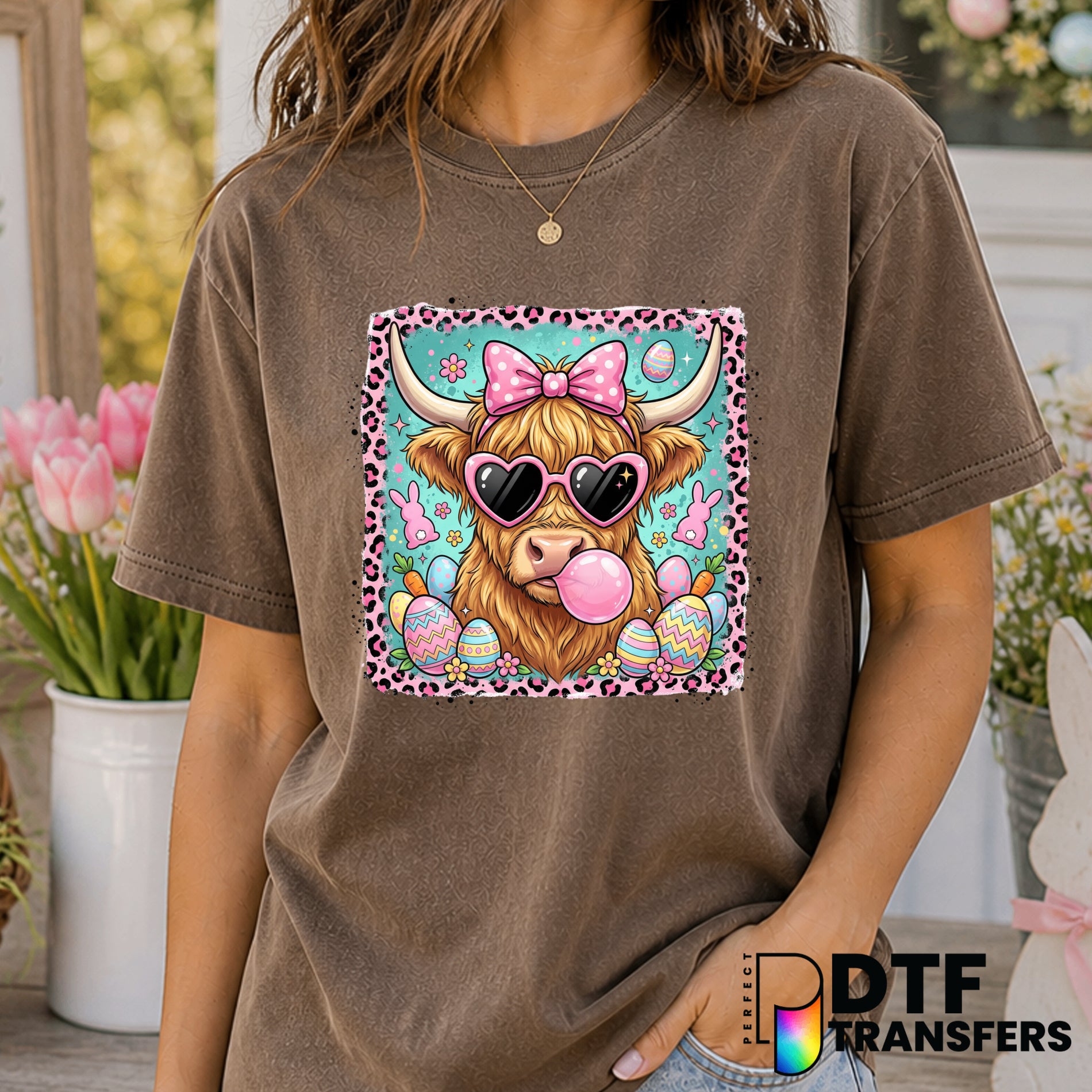 Happy Easter – Easter DTF Transfer
