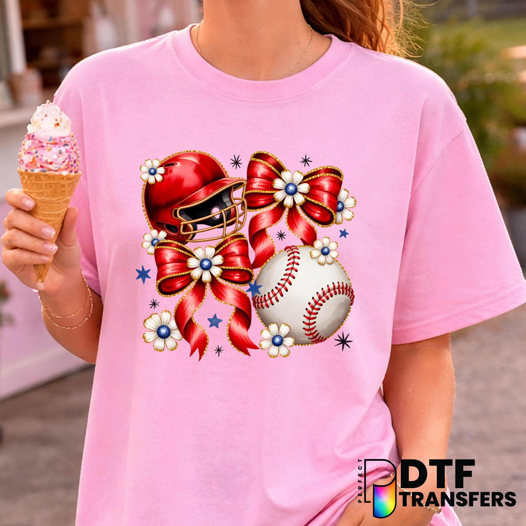 MY HEART IS ON THAT FIELD – Baseball DTF Transfer