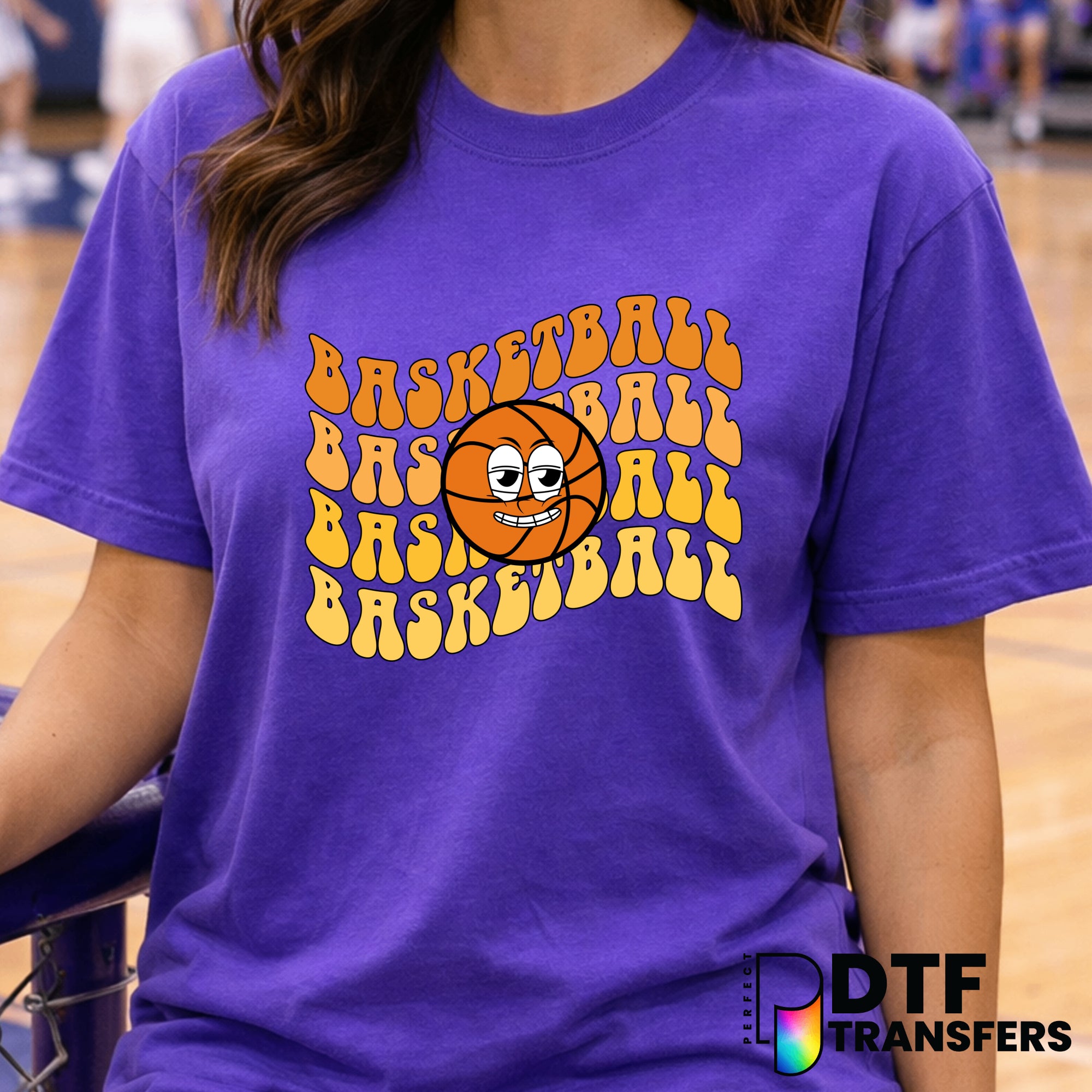 BASKETBALL MOM – Basketball DTF Transfer