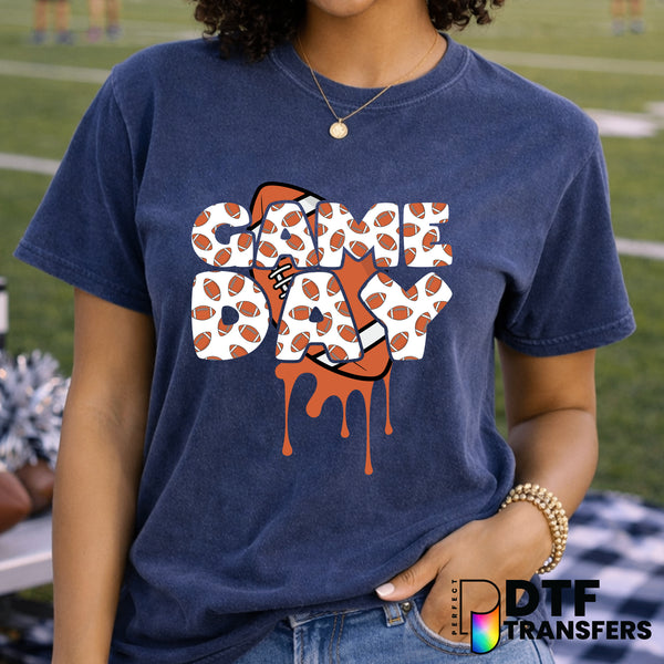 Game Day Football Drip – Football DTF Transfer