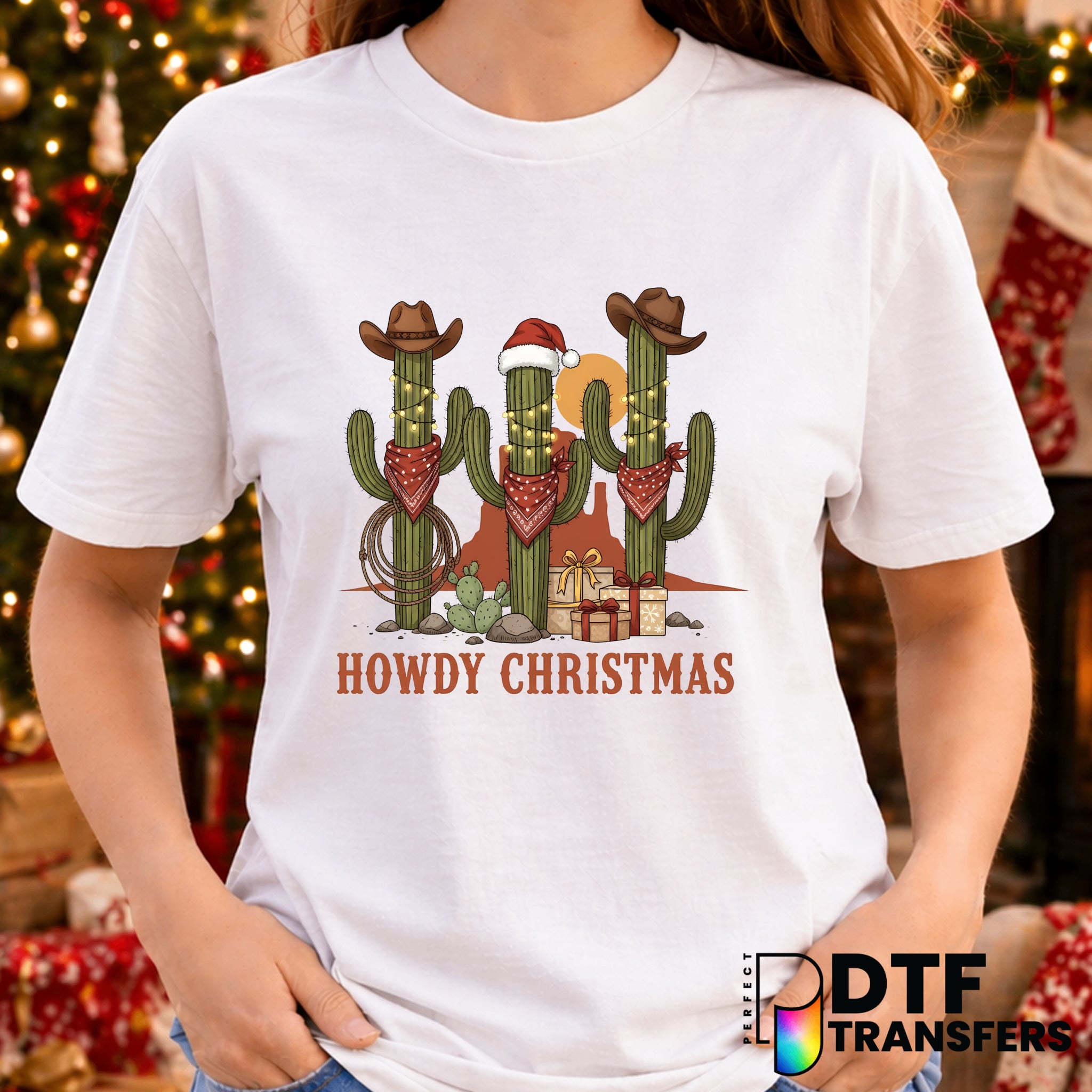 HOWDY CHRISTMAS – Christmas DTF Transfer