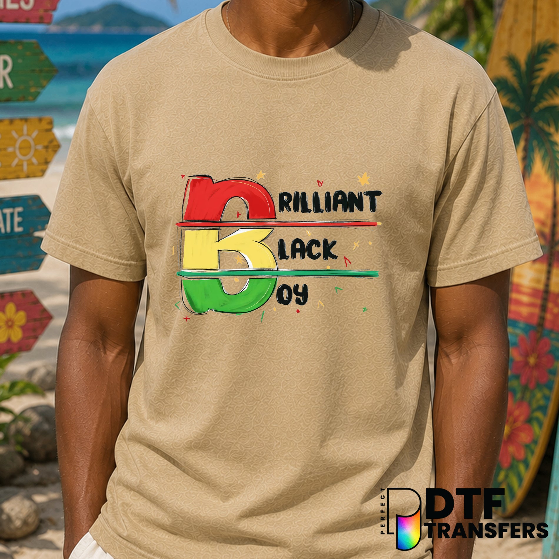 Brilliant Black Boy Black History Month – DTF Transfer