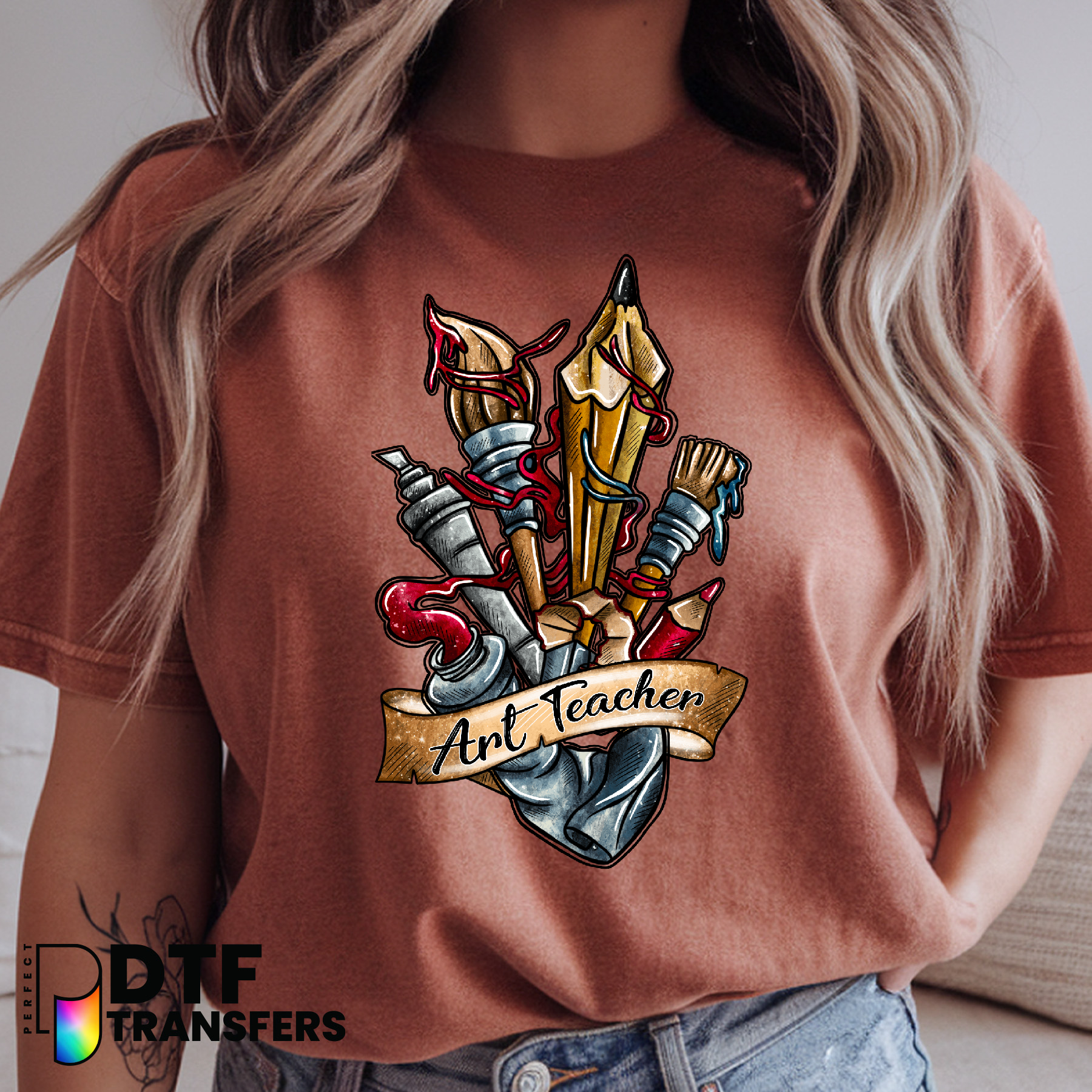 ART TEACHER – Teacher DTF Transfer