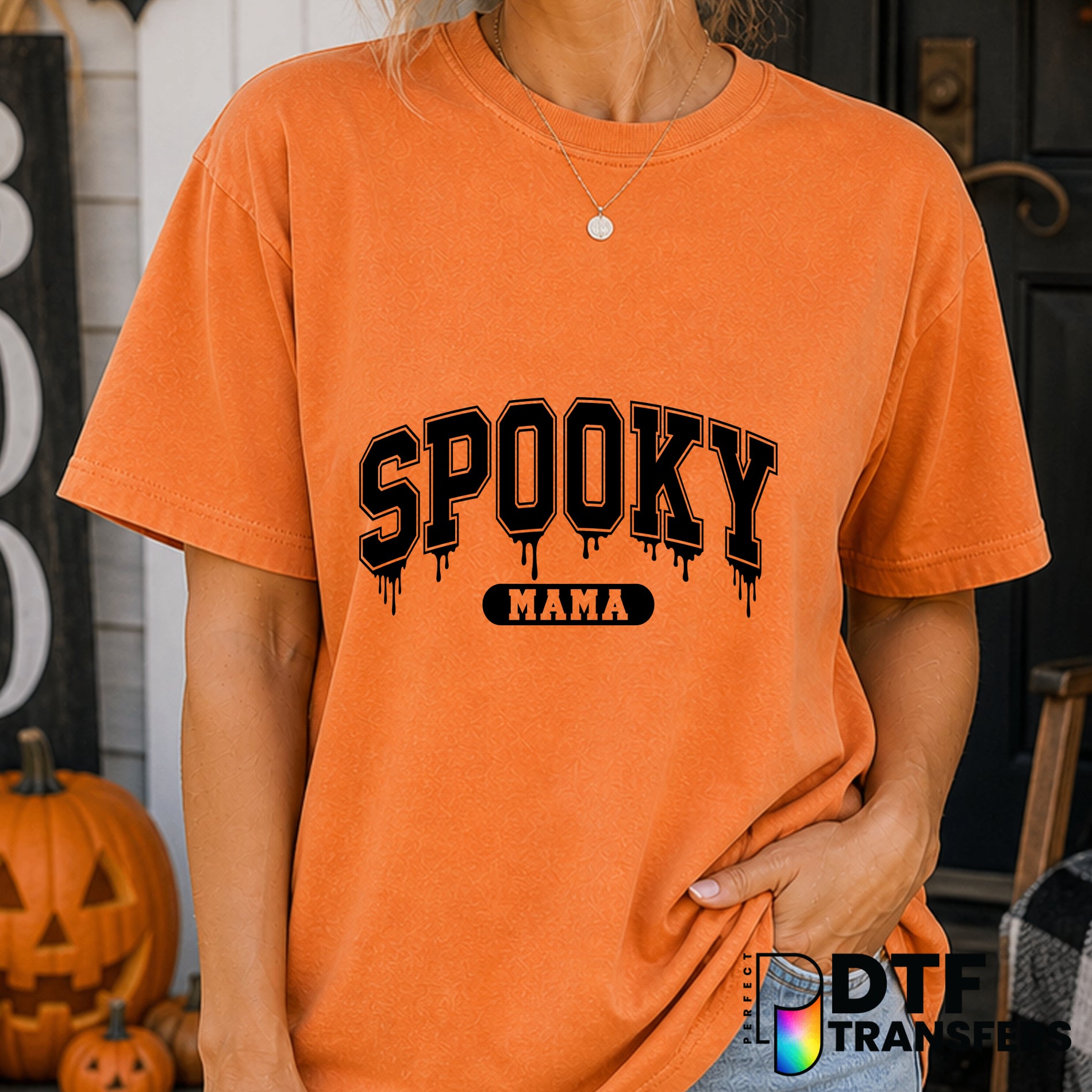 SPOOKY MAMA – Halloween DTF Transfer