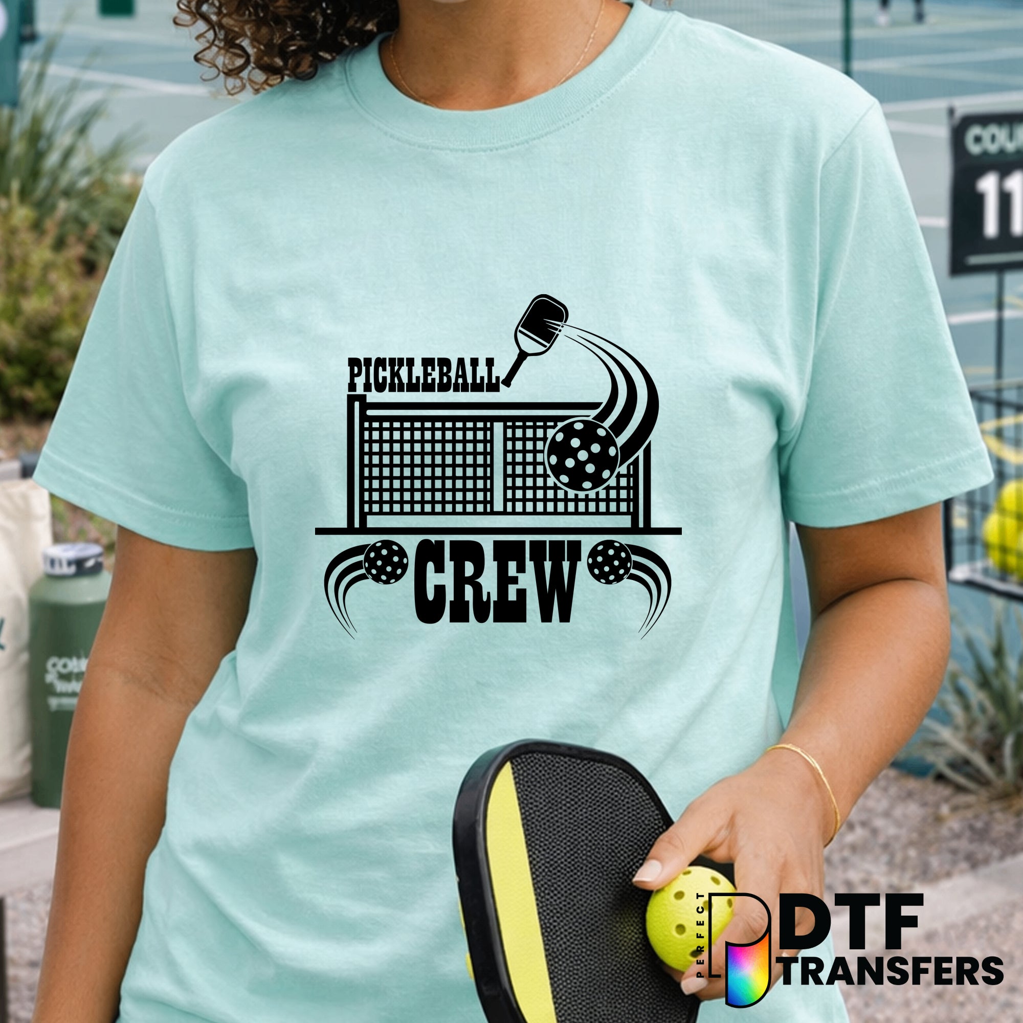 Pickleball Crew – Pickleball DTF Transfer