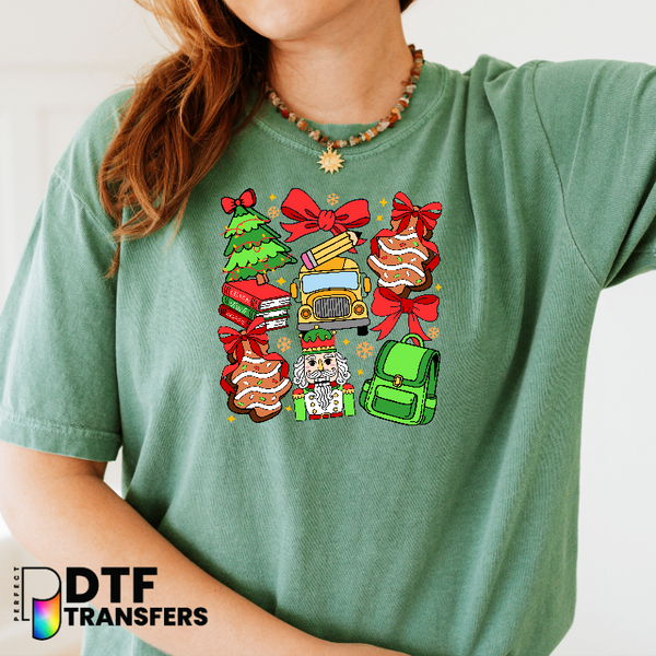 Tis The Season To Be Teaching – Teacher DTF Transfer