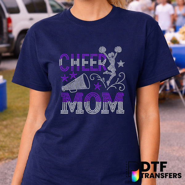 Cheer Mom – Cheerleading DTF Transfer