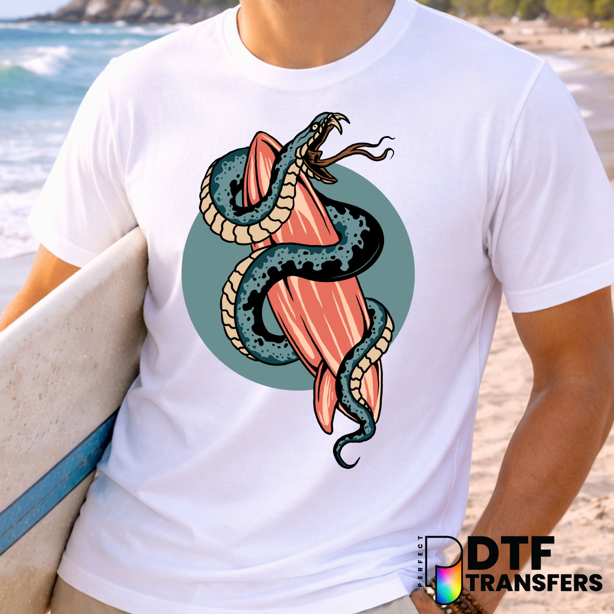 THE ORIGINAL SURF BOARD CO. EST. 1978 – Surfing DTF Transfer