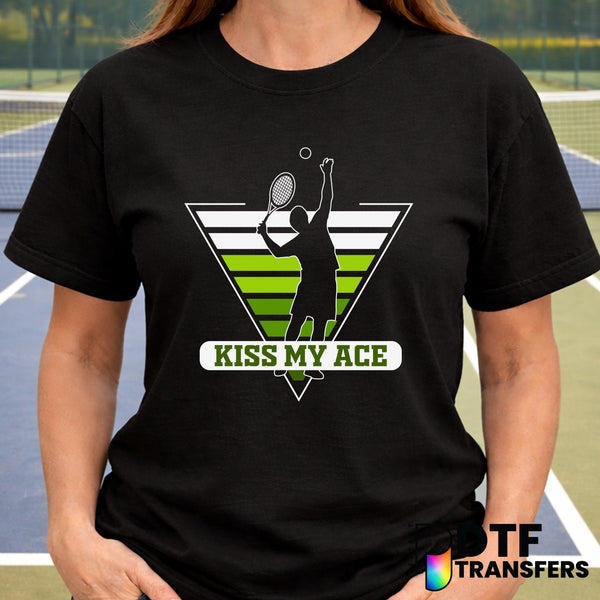 Kiss My Face – Tennis DTF Transfer