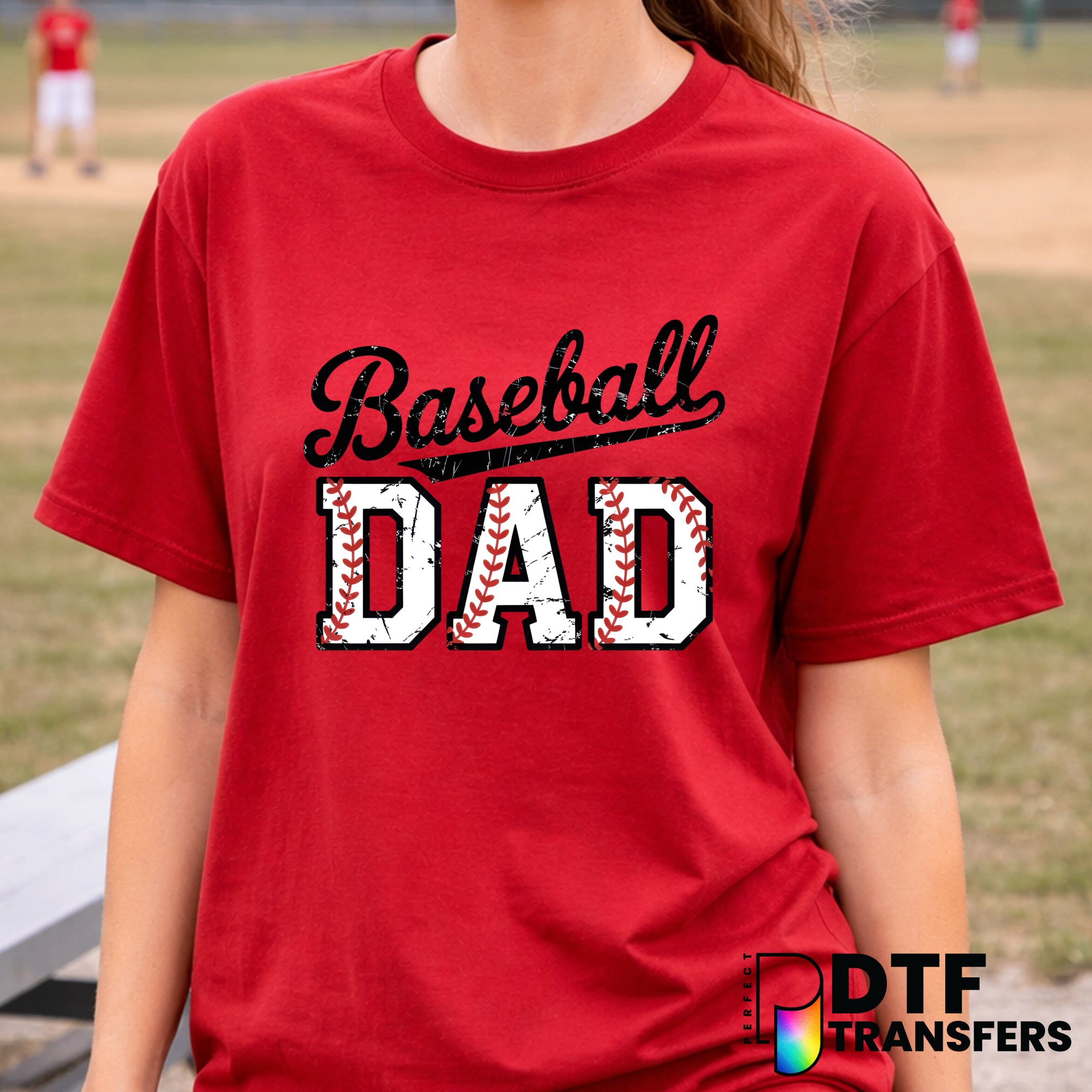 Baseball Dad – Baseball DTF Transfer