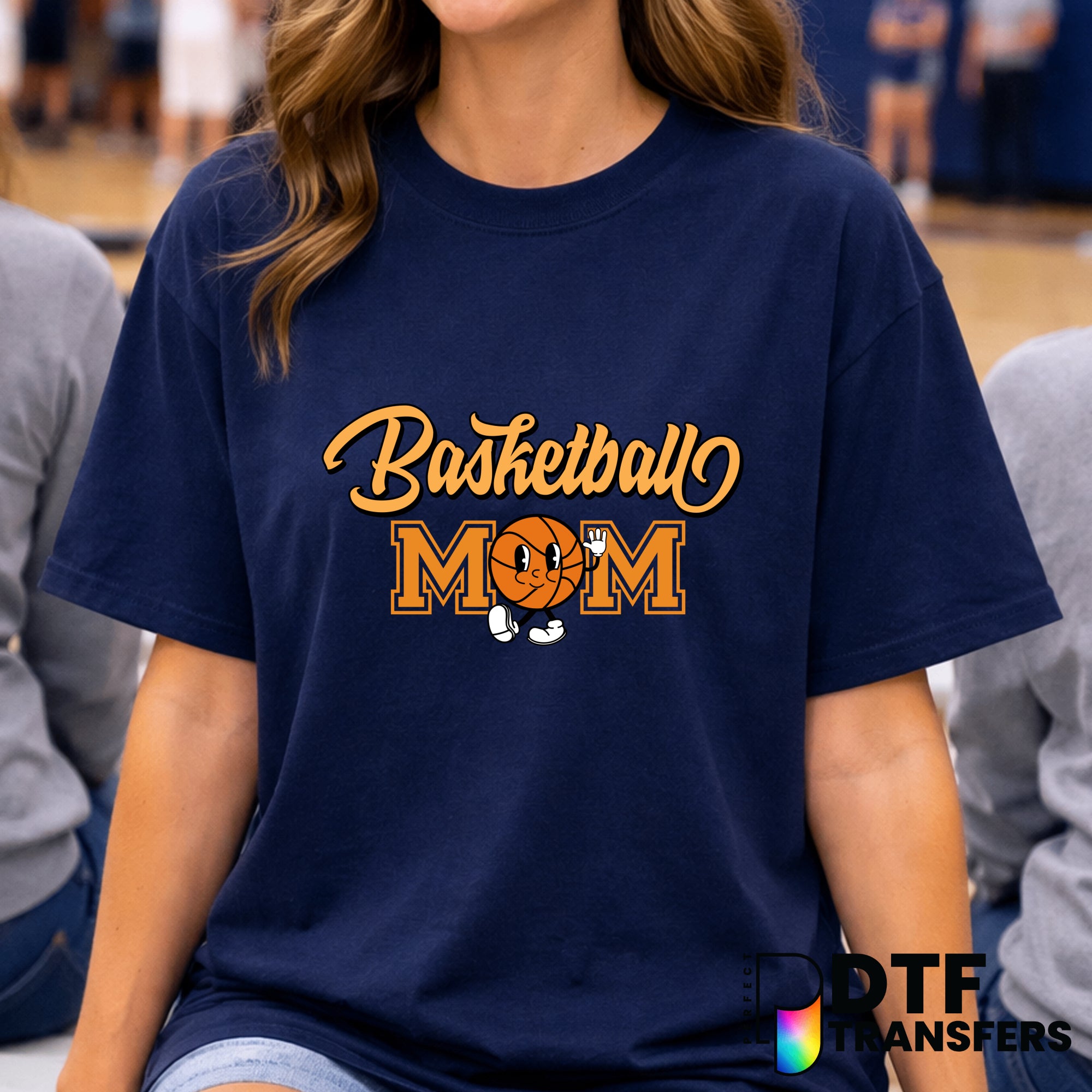 Basketball Mom – Basketball DTF Transfer