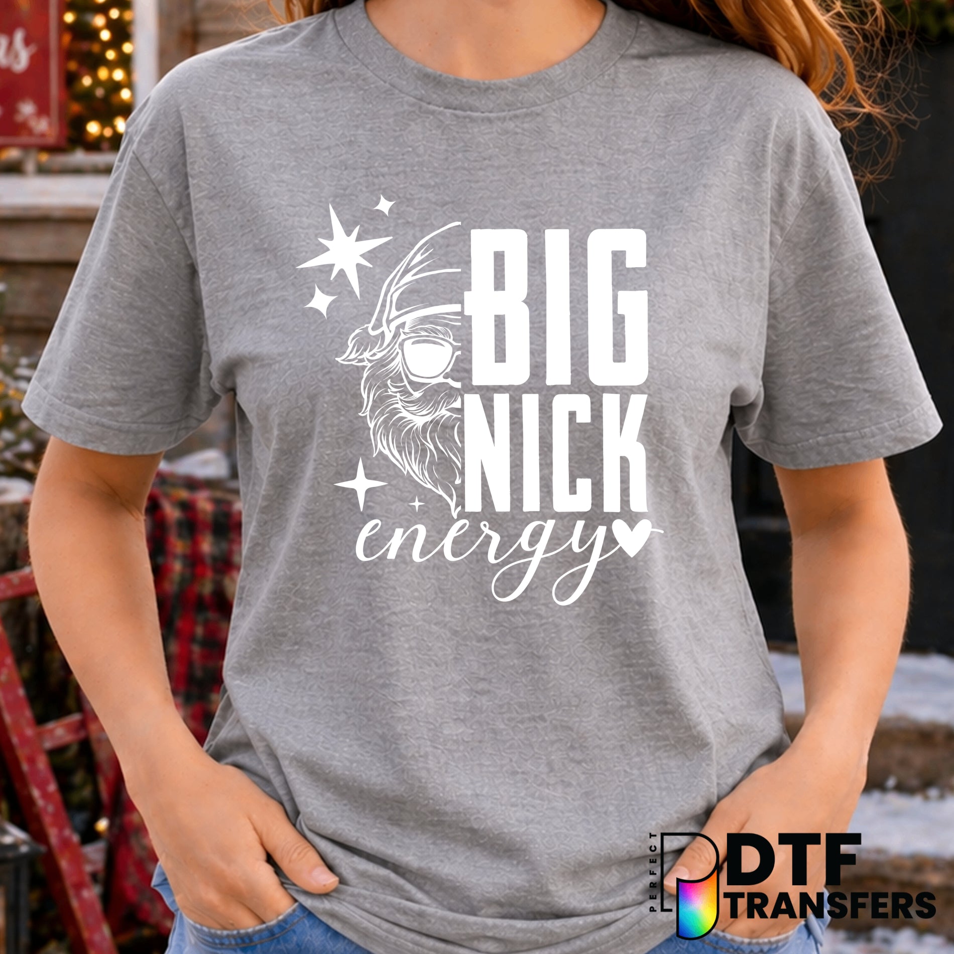 BIG NICK ENERGY – Christmas DTF Transfer