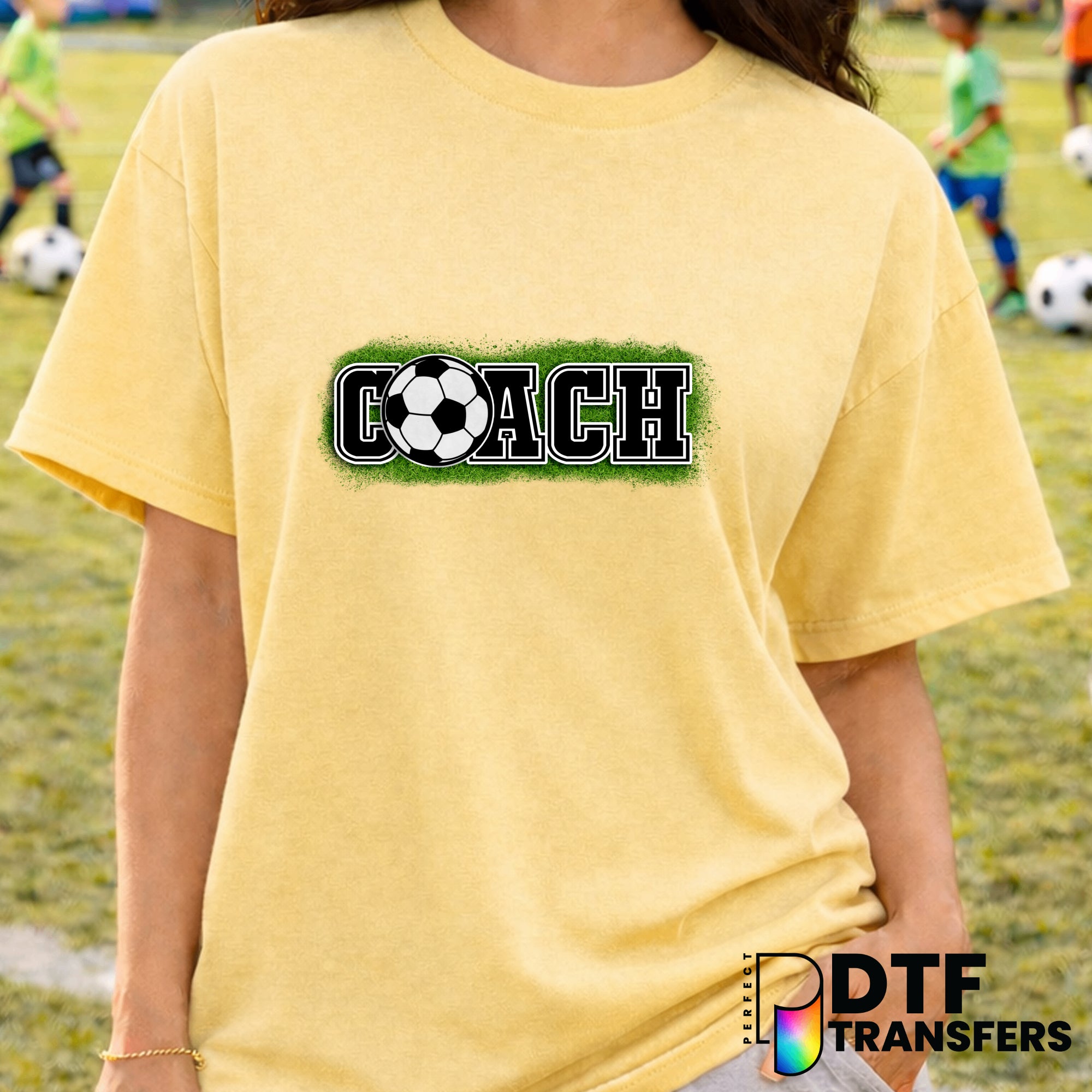SOCCER COACH – Soccer DTF Transfer