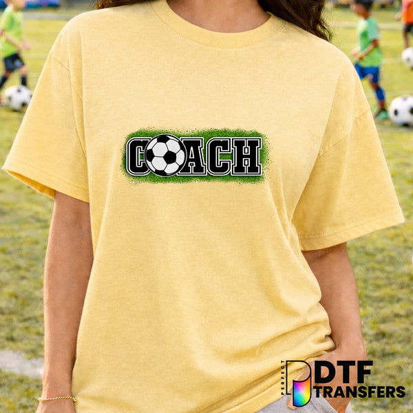 SOCCER COACH – Soccer DTF Transfer