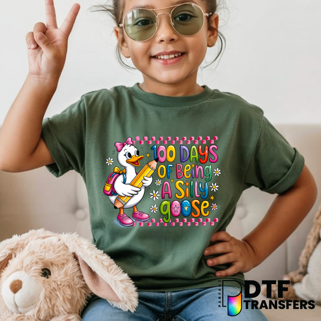100 Days Of School – Teacher DTF Transfer