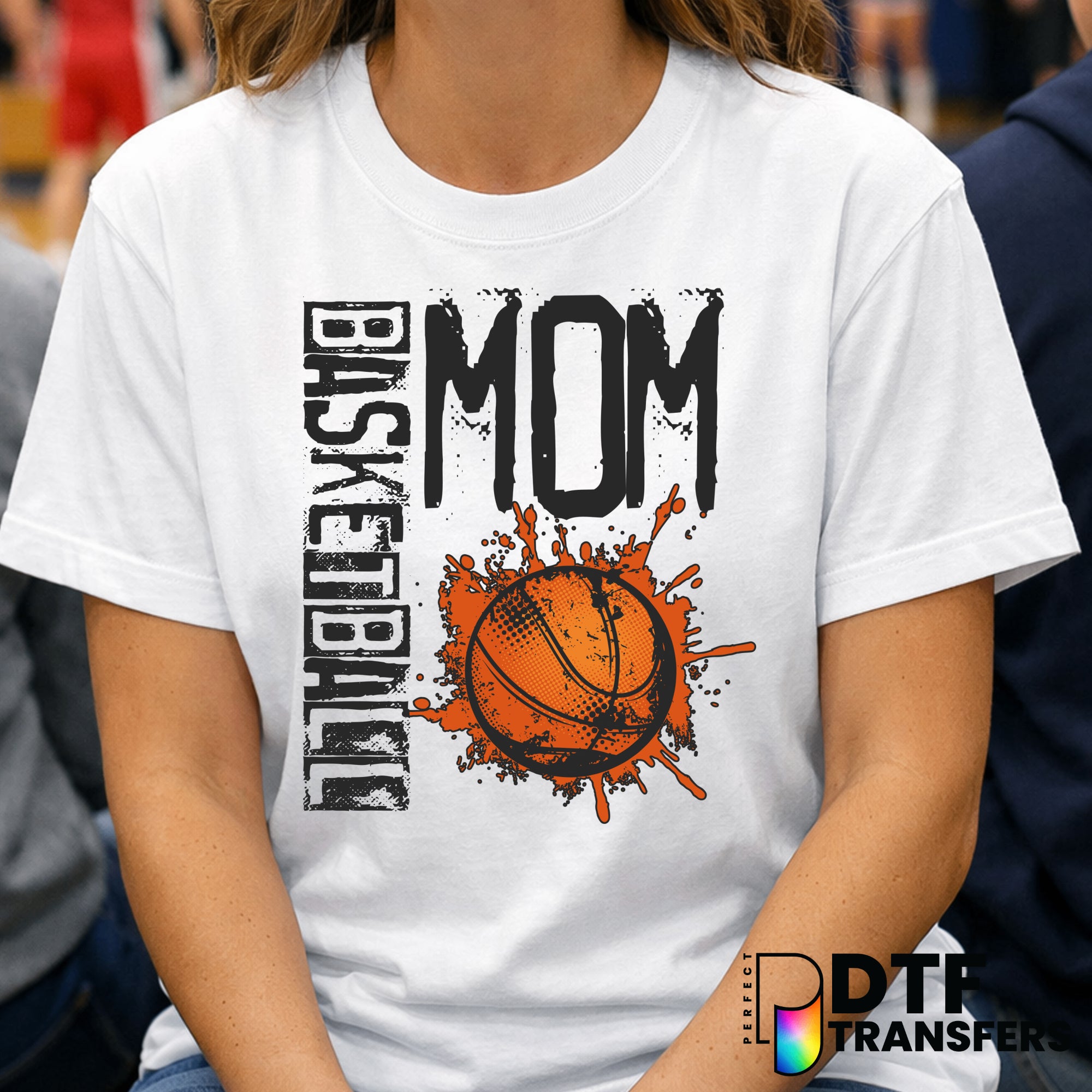 Basketball Mom – Basketball DTF Transfer
