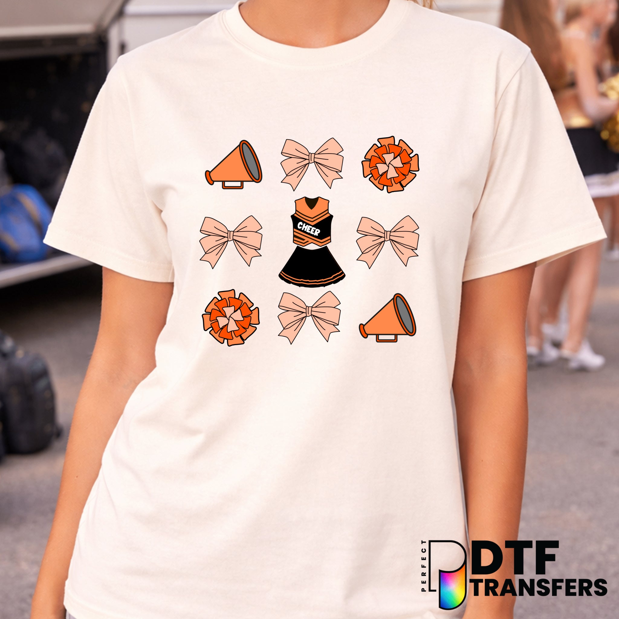 Cheer Mom – Cheerleading DTF Transfer