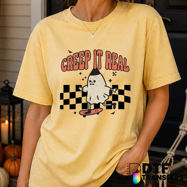 Creep It Real – Halloween DTF Transfer