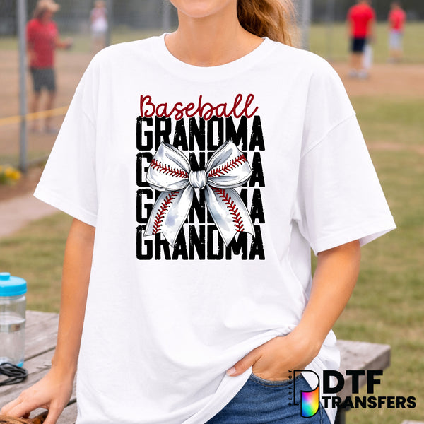 BASEBALL GRANDMA – Baseball DTF Transfer